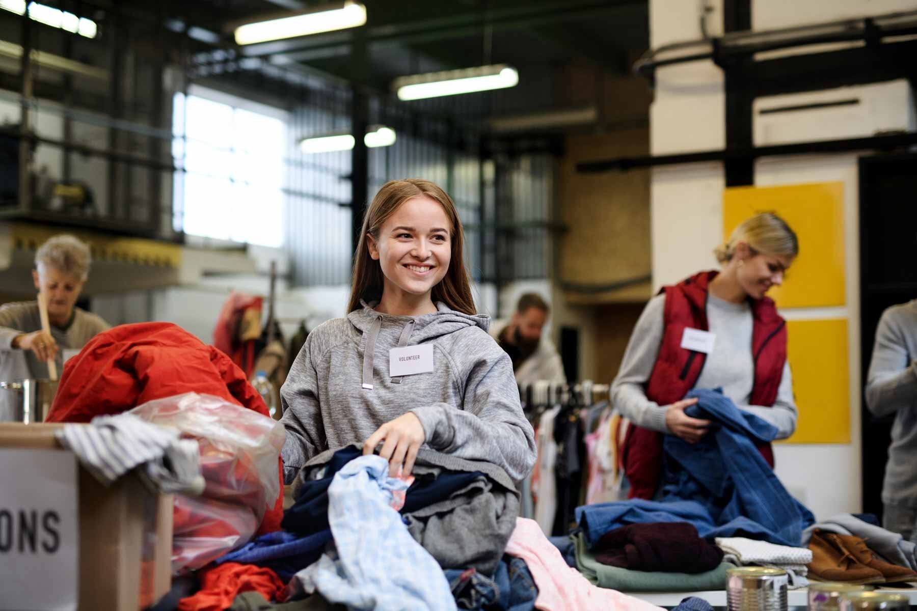 A dedicated volunteer at a nonprofit organization is actively engaged in their work, efficiently organized and managed through the use of HubSpot's comprehensive tools.